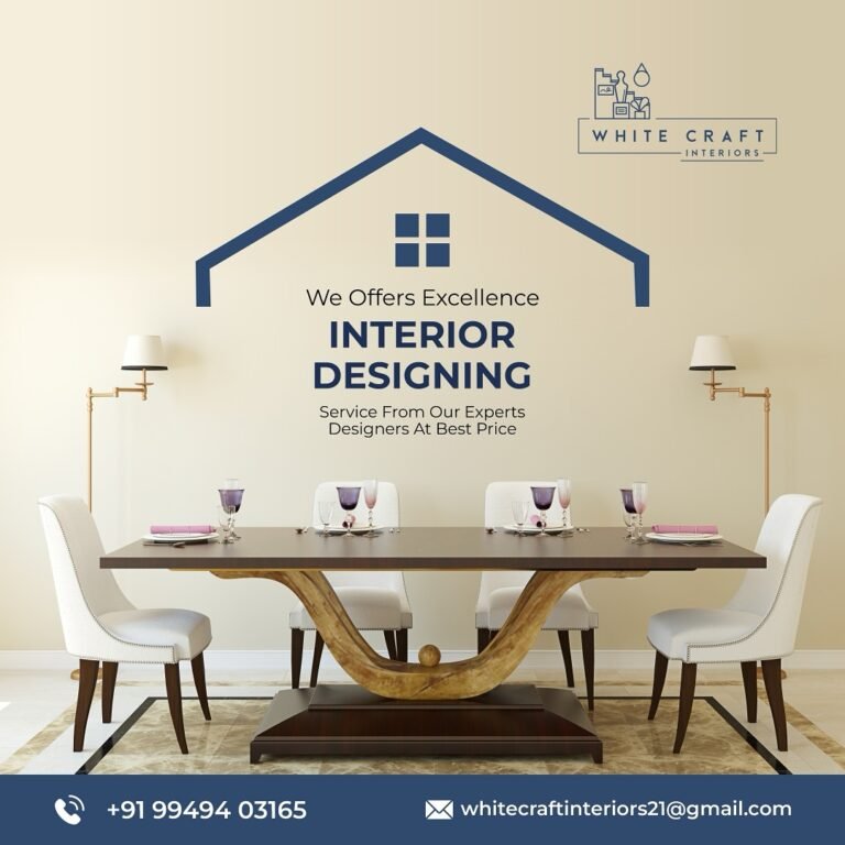 Transform Your Space with White Craft Interiors: Excellence in Interior Designing